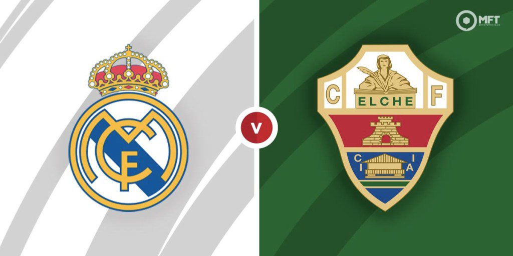 Real Madrid vs Elche (La Liga 2022/23)