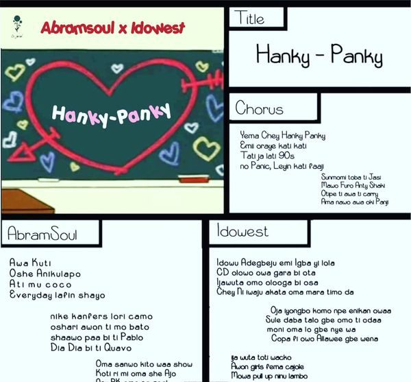 Abramsoul Ft. Idowest – HankyPanky