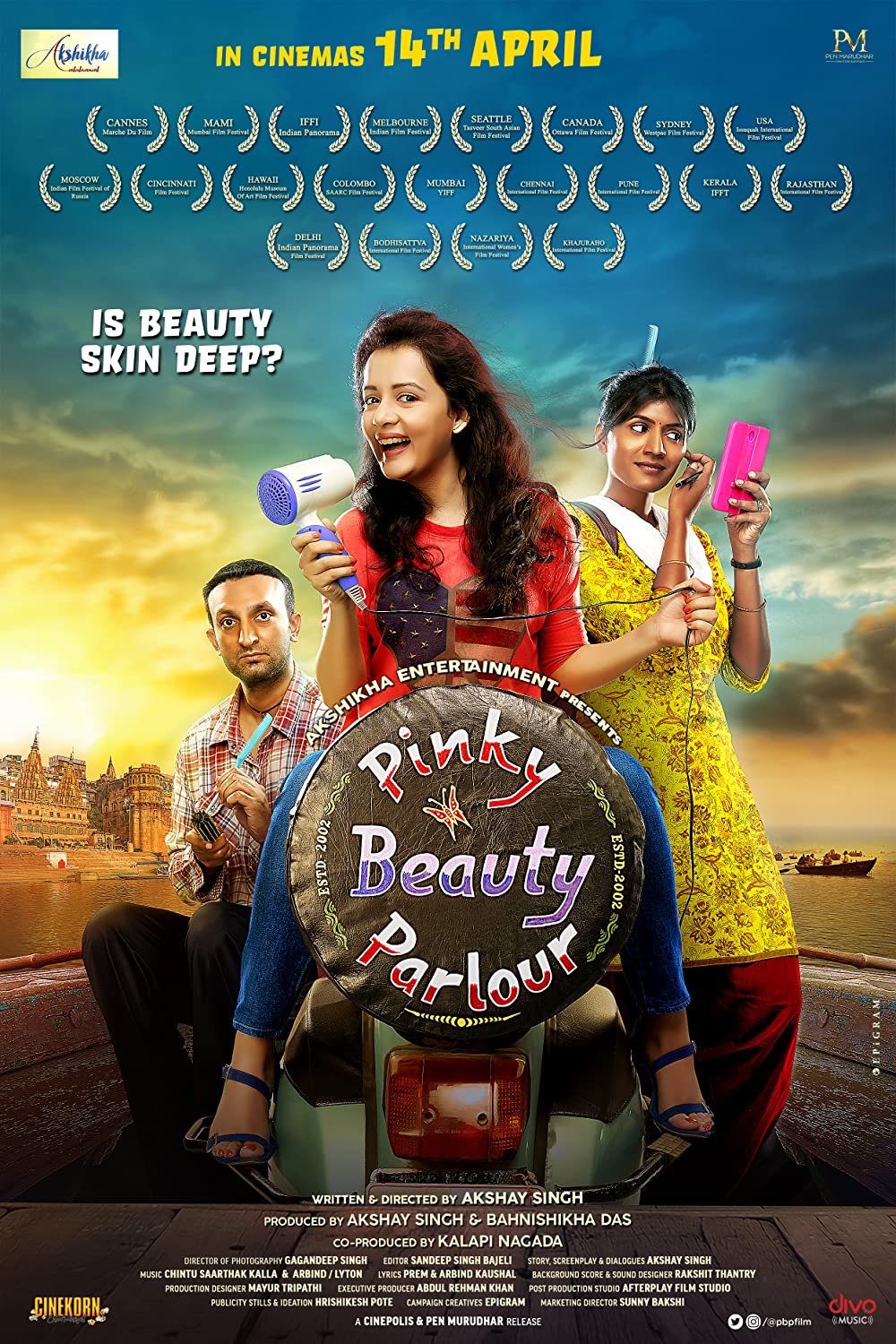 Download Pinky Beauty Parlour (2023) - Indian Movie