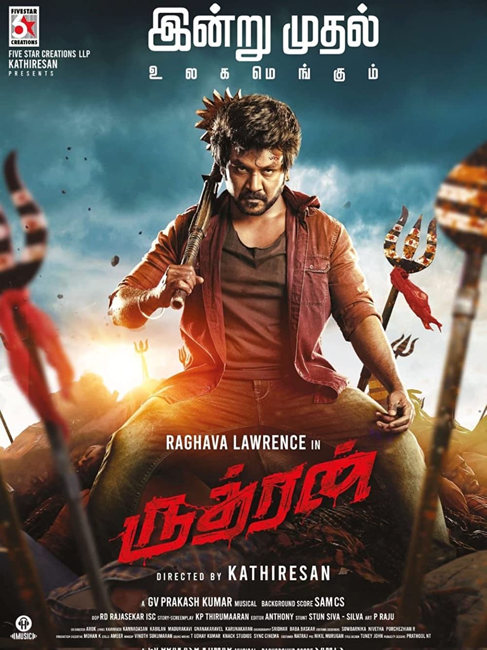 Download Rudhran (2023) Indian MP4 Movie