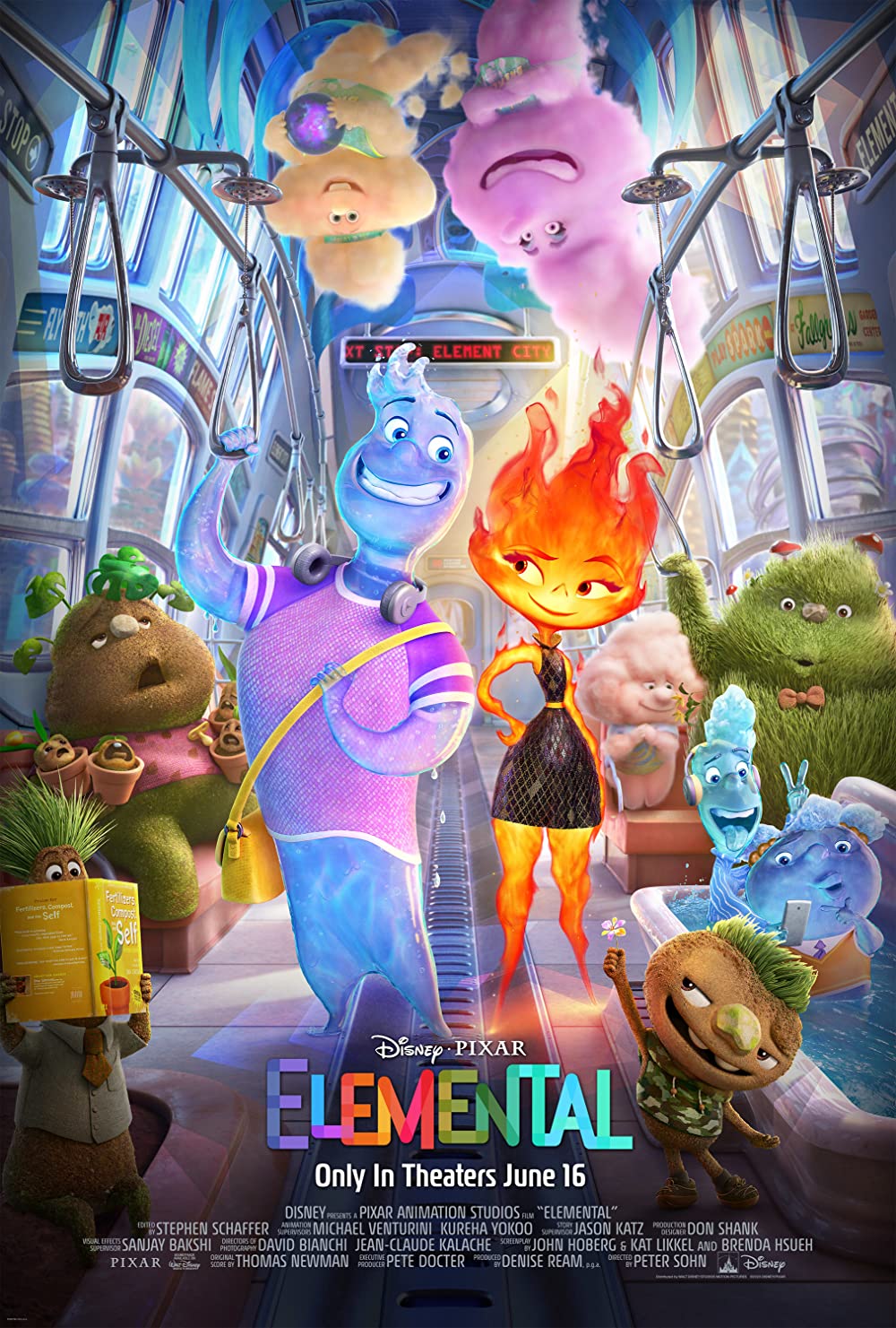 Elemental (2023) Hollywood Animation Movie