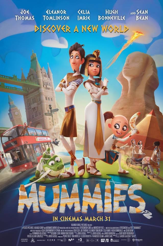 Mummies (2023) Hollywood Cartoon Animation