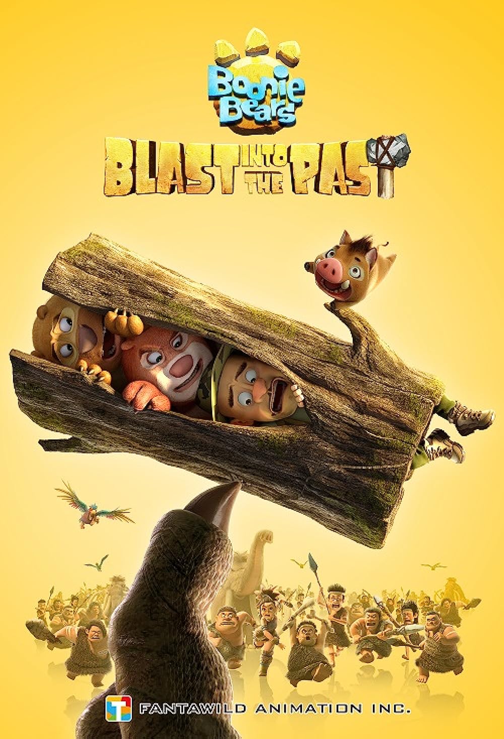 Boonie Bears: Blast Into The Past (2019) Hollywood Animation Movie