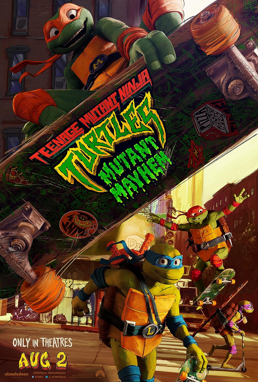 Teenage Mutant Ninja Turtles: Mutant Mayhem (2023) Anime Movie