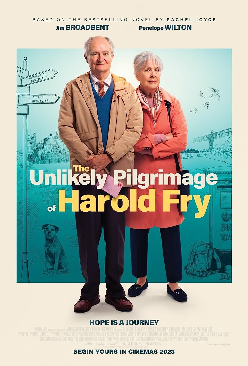 The Unlikely Pilgrimage of Harold Fry (2023) Hollywood Movie