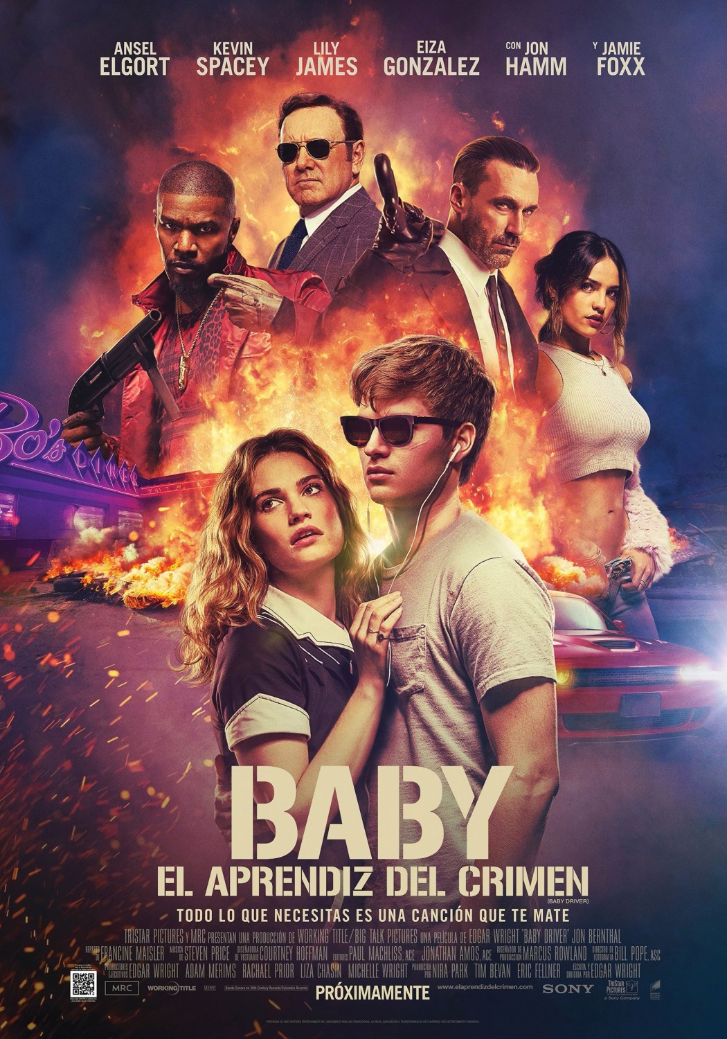 Baby Driver (2017) Hollywood Movie