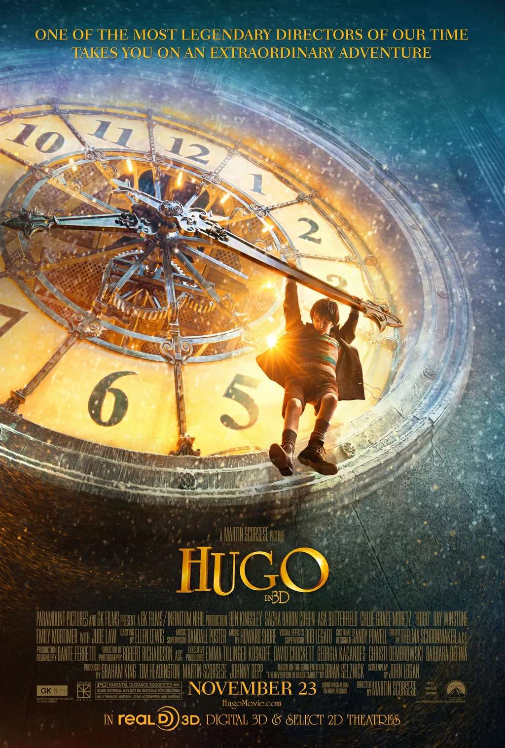 Hugo (2011) Hollywood Movie
