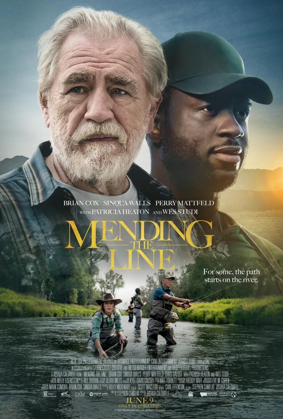 Mending the Line (2023) Hollywood Movie
