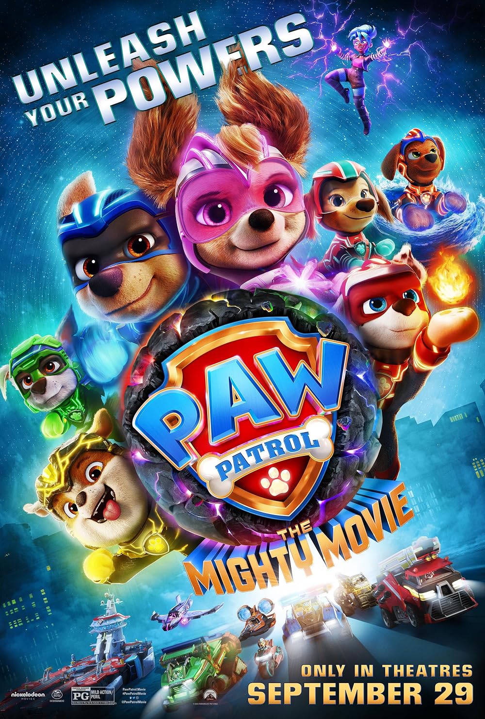 PAW Patrol: The Mighty Movie (2023) Hollywood Movie