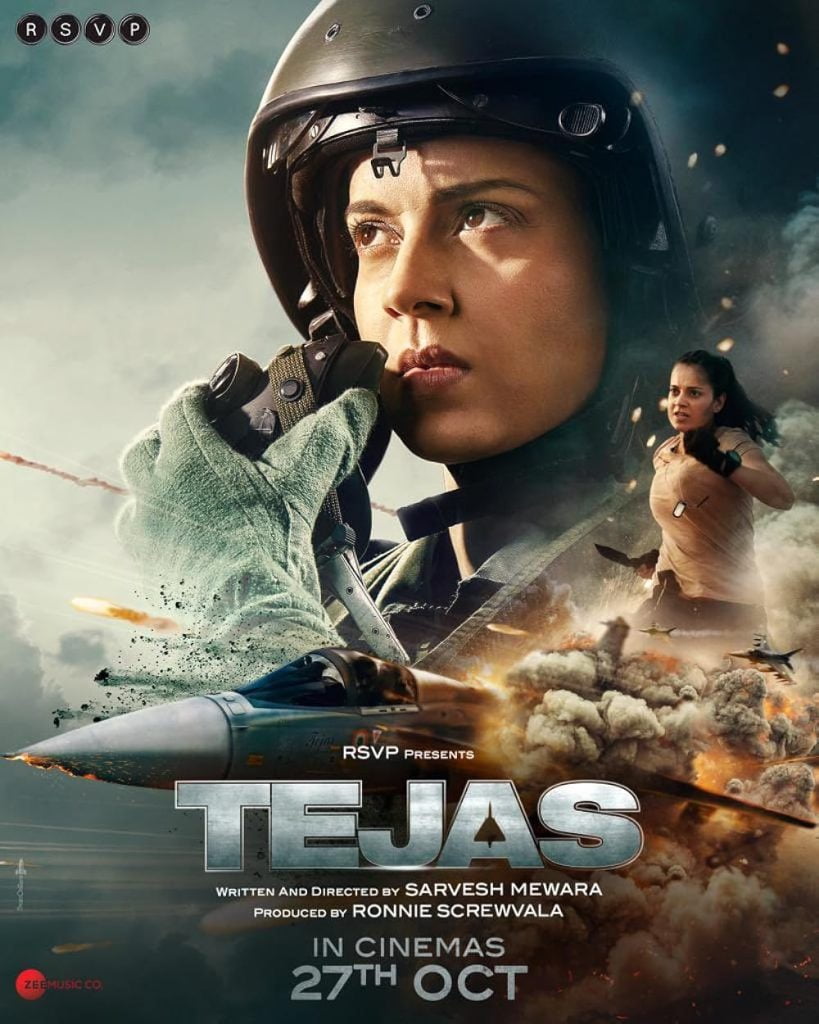 Download Tejas (2023) Indian Movie