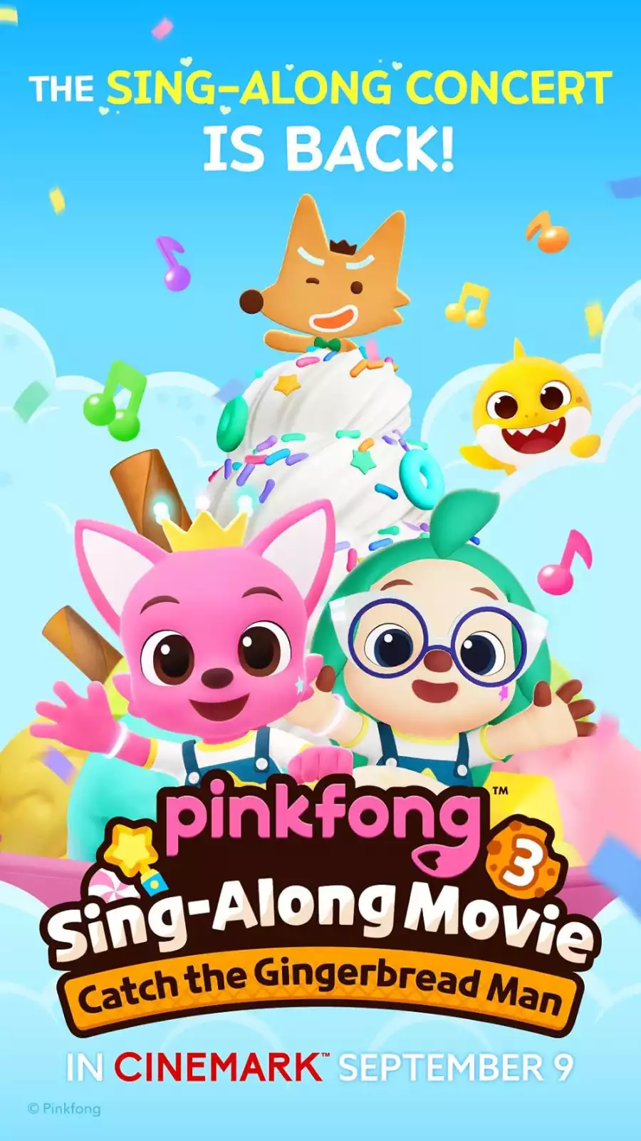 Download Pinkfong Sing Along Movie 3 Catch the Gingerbread Man (2023) Movie