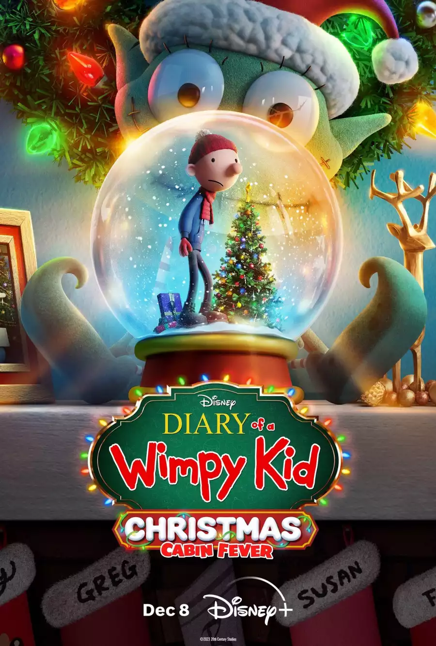 Diary of a Wimpy Kid Christmas Cabin Fever (2023) Anime Movie